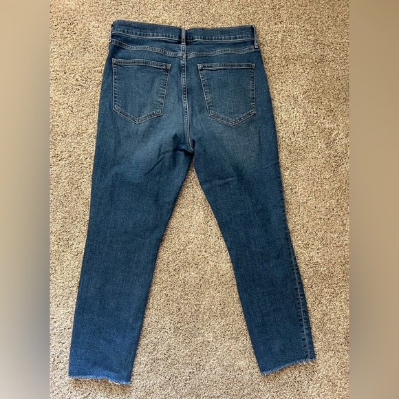 GAP Vintage Slim Midrise Skinny Raw Hem Jeans 31 - Picture 6 of 8